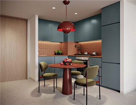 Новая высотная резиденция The Edge с бассейнами и панорамным видом рядом с достопримечательностями, Business Bay, Дубай, ОАЭ