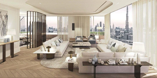 Новая резиденция Ritz Carlton Residences с бассейном и бизнес-центром рядом с Дубай Молл и Бурдж Халифа, Business Bay, Дубай, ОАЭ