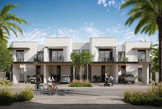 Элитные таунхаусы в закрытой резиденции Anya с бассейнами и парком, Arabian Ranches III, Дубай, ОАЭ