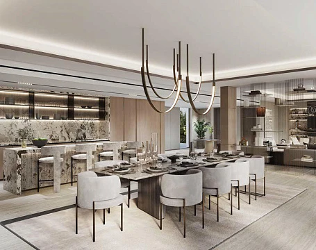 Новая резиденция у воды Liv Waterside с бассейнами и спа-центром, Dubai Marina, Дубай, ОАЭ