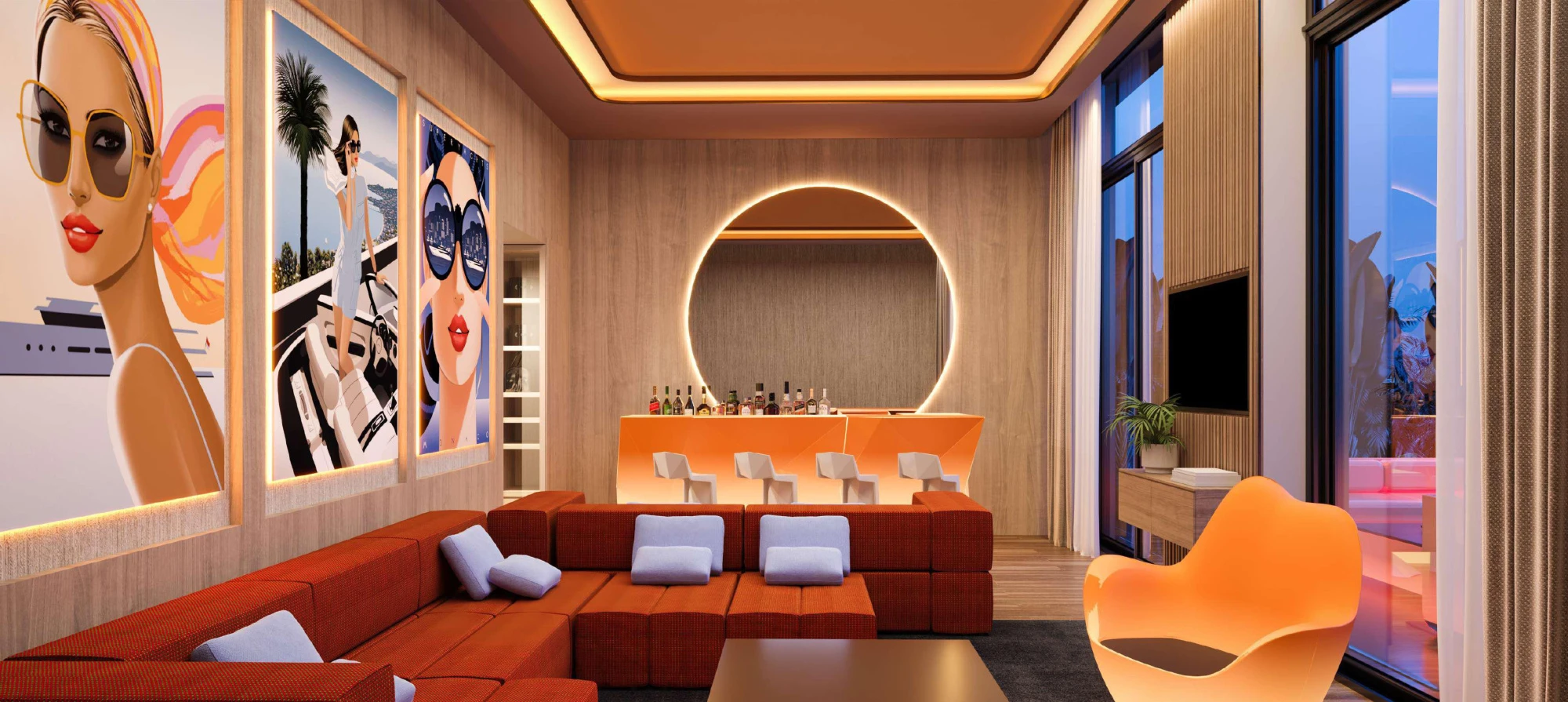 Жилой комплекс с собственным пляжем, ресторанами и клубами для вечеринок, The World Islands, Дубай, ОАЭ