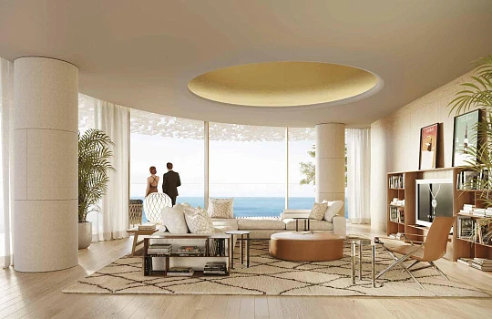 Новая элитная резиденция Bvlgary Lighthouse Residences с бассейном и яхт-клубом, Jumeirah Bay, Дубай, ОАЭ