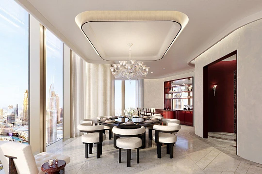 Элитная резиденция Baccarat Residences в самом центре района Downtown Dubai, Дубай, ОАЭ