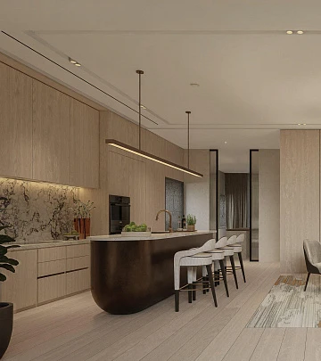 Новый комплекс элитных вилл Ara (Serenity Mansions) с собственным пляжем, Tilal Al Ghaf, Дубай, ОАЭ