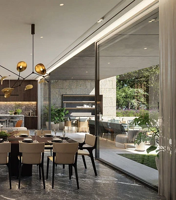 Новый комплекс вилл Ayla (Serenity Mansions) с собственным пляжем, Tilal Al Ghaf, Дубай, ОАЭ