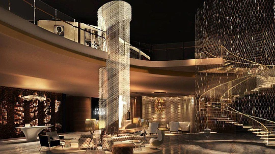 Комплекс DAMAC Towers by Paramount Hotels & Resorts с видом на город, в популярном туристическом районе, Business Bay, Дубай, ОАЭ