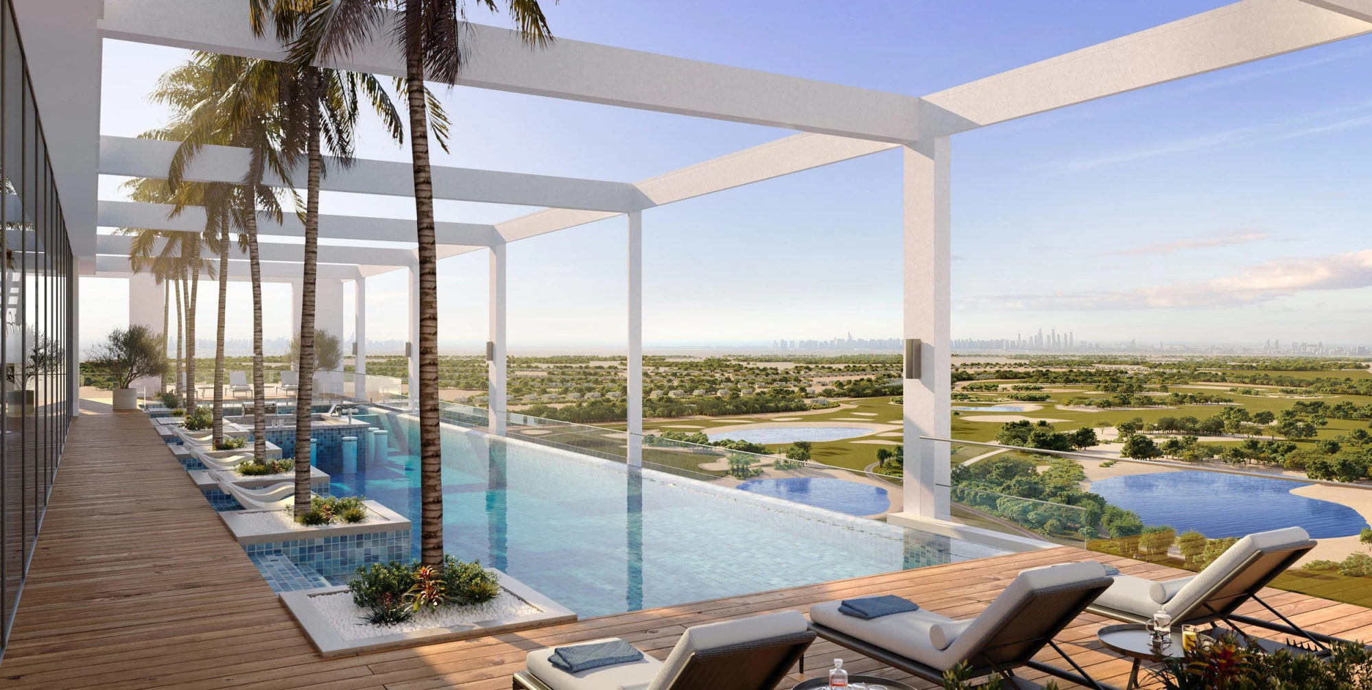 Новая резиденция Vista с бассейном, зелеными зонами и кинотеатром, Dubai Sports city, Дубай, ОАЭ