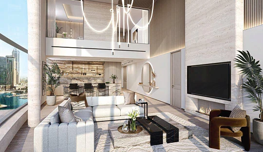 Новая резиденция у воды Liv Waterside с бассейнами и спа-центром, Dubai Marina, Дубай, ОАЭ