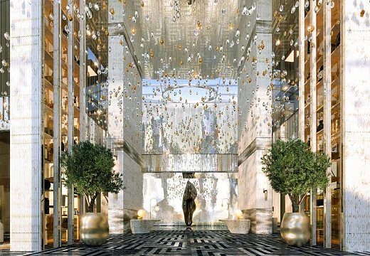 Высотная резиденция Cavalli Tower в 850 метрах от частного пляжа, недалеко от Пальмы Джумейра и центра города, район Dubai Marina, Дубай