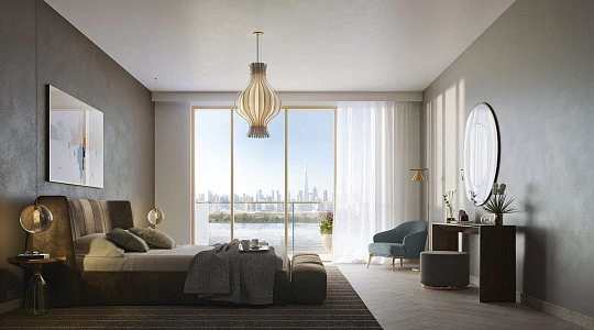 Жилой комплекс Riviera I с видом на набережную в районе MBR City, ОАЭ