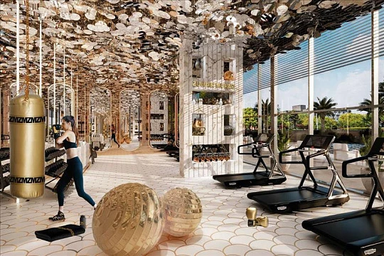 Новая высотная резиденция Elegance Tower с бассейном и спа в центре района Downtown Dubai, ОАЭ