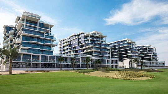 Элитная резиденция Jasmine с зелеными зонами и спа в престижном районе Damac Hills, Дубай, ОАЭ