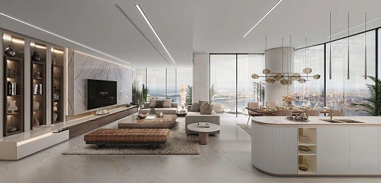 Новая высотная резиденция Seahaven Tower C с бассейном и зоной отдыха, Nad Al Sheba 1, Дубай, ОАЭ