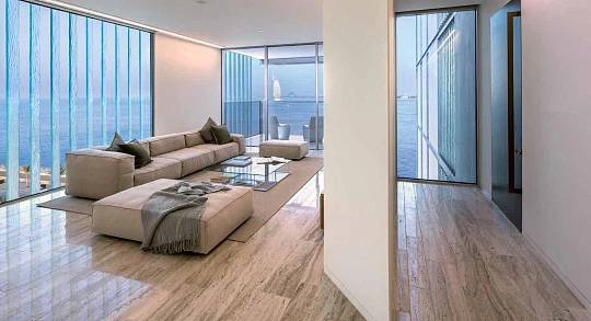 Жилой комплекс Muraba Residences с бассейном и выходом на пляж, Palm Jumeirah, Дубай, ОАЭ