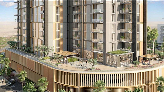 Апартаменты в первоклассном комплексе Berkeley Place с широким спектром удобств, район MBR City, Дубай, ОАЭ