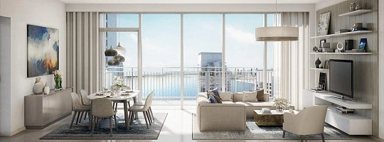 Высотная резиденция Creek Horizon в 500 метрах от нового порта, в оживленном районе Creek Harbour, Дубай, ОАЭ