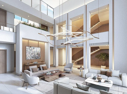 Закрытый комплекс вилл Hartland II Villas с международной школой и зелеными зонами, Nad Al Sheba 1, Дубай, ОАЭ