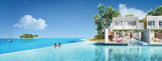Первоклассный жилой и отельный комплекс The Heart of Europe от Kleindienst Group на островах, The World Islands, Дубай, ОАЭ