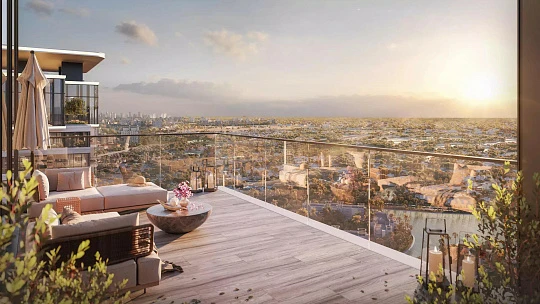 Жилой комплекс Upper House с видом на Dubai Marina, озёра и поля для гольфа, с множеством удобств и объектов инфраструктуры, JLT, Дубай, ОАЭ
