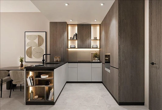 Новая резиденция Golf Vista Heights с бассейном и зонами отдыха, Dubai Sports City, Дубай, ОАЭ
