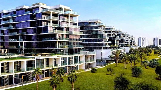 Элитная резиденция Jasmine с зелеными зонами и спа в престижном районе Damac Hills, Дубай, ОАЭ