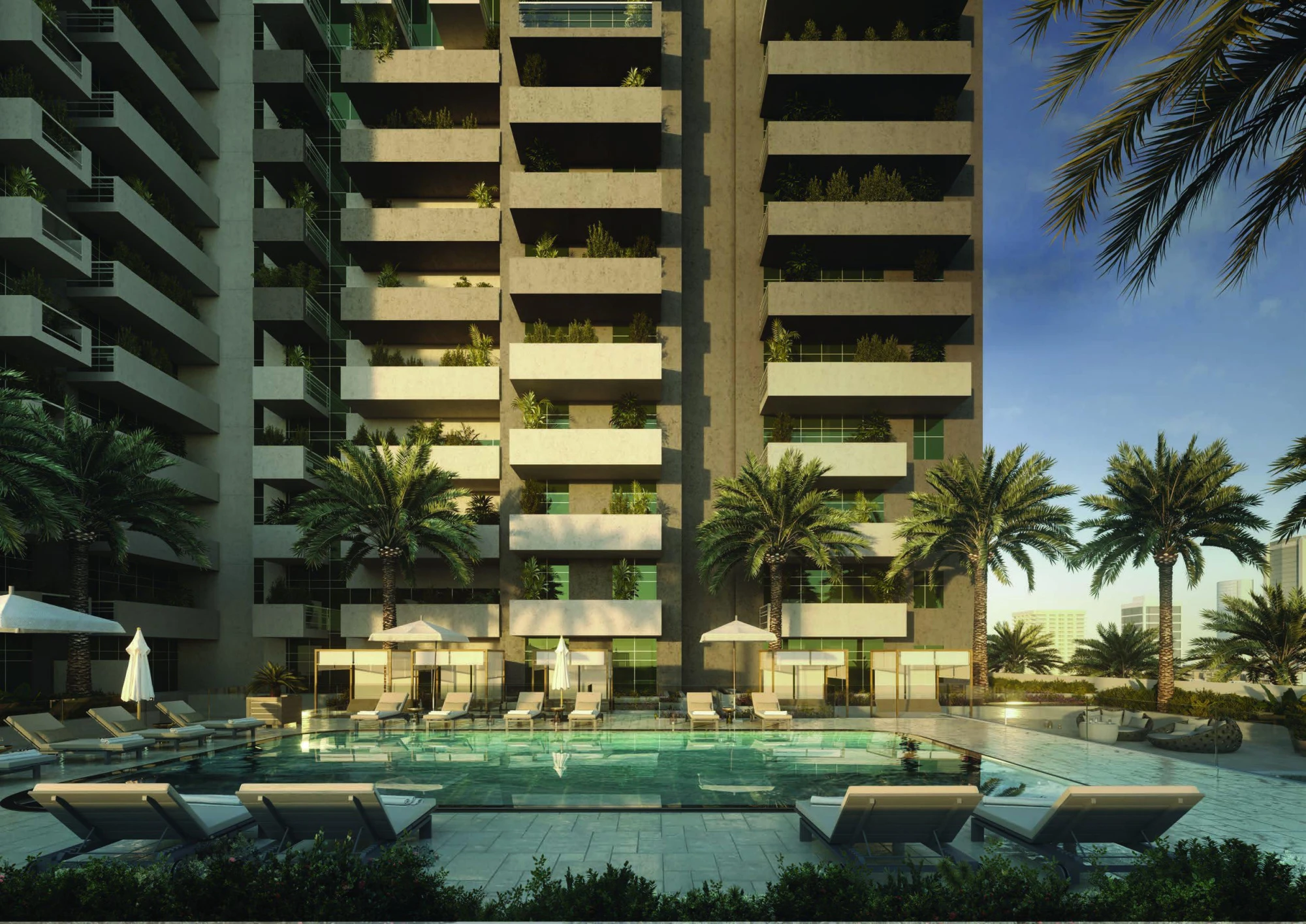 Жилой комплекс Farishta с бассейном и тренажерным залом, с видом на город, Al Furjan, Дубай, ОАЭ