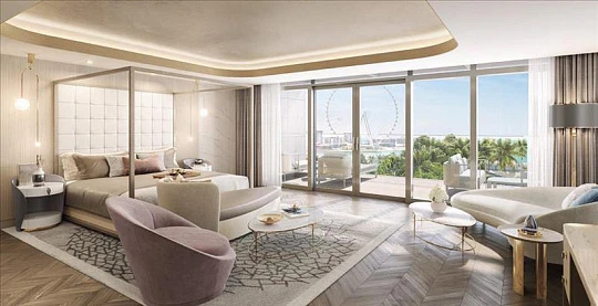 Высотная резиденция Five Luxe с отелем, ресторанами и бассейнами на первой линии у моря, JBR, Дубай, ОАЭ