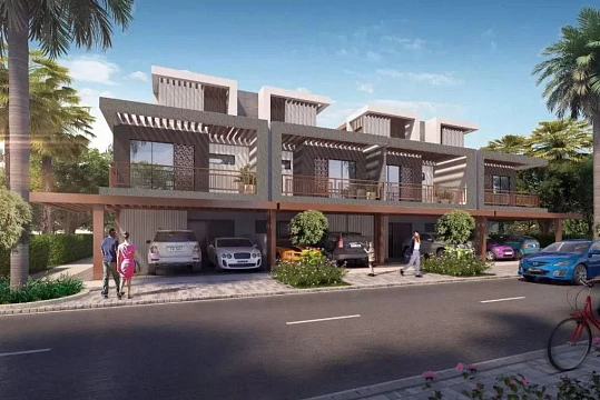 Комплекс таунхаусов Camelia с собственным пляжем, Damac Hills 2, Дубай, ОАЭ