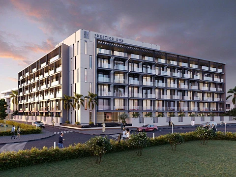 Жилой комплекс The Residences с бассейном и полем для гольфа, JVC, Дубай, ОАЭ