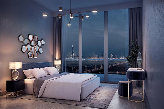 Жилой комплекс Riviera I с видом на набережную в районе MBR City, ОАЭ