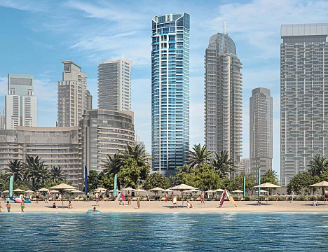Новый жилой комплекс LIV LUX с развитой инфраструктурой, с видом на море и гавань, Dubai Marina, Дубай, ОАЭ