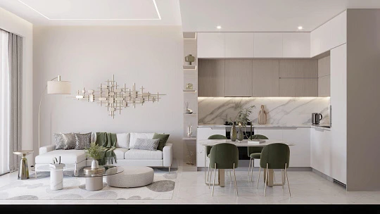 Элитная резиденция Ivy Gardens с бассейном и кинотеатром, Dubailand, Дубай, ОАЭ