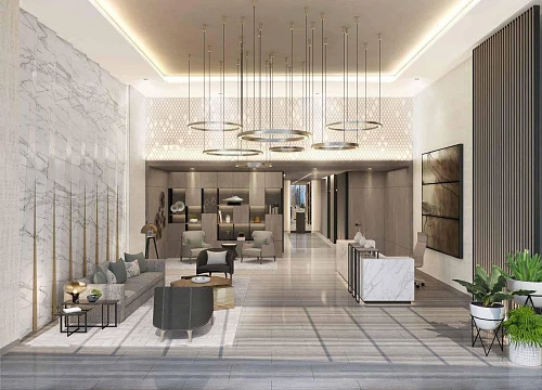 Готовые квартиры LIV Residence для получения резидентской визы, недалеко от моря и пляжа, с видом на гавань Dubai Marina, Дубай, ОАЭ
