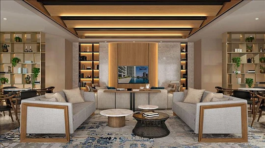 Резиденция Marriott Residences с бассейном и фитнес-центром, Al Barsha South, Дубай, ОАЭ