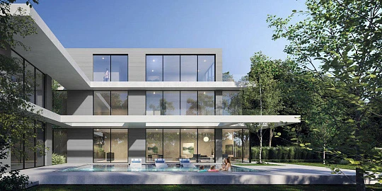 Новый закрытый комплекс вилл и таунхаусов Jouri Hills 2 с полем для гольфа, Jumeirah Golf Estate, Дубай, ОАЭ