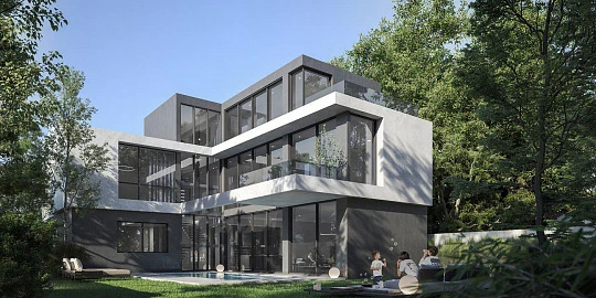 Новый закрытый комплекс вилл и таунхаусов Jouri Hills 2 с полем для гольфа, Jumeirah Golf Estate, Дубай, ОАЭ
