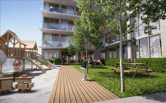 Новая резиденция Pearl House 2 с бассейном и садом, JVC, Дубай, ОАЭ