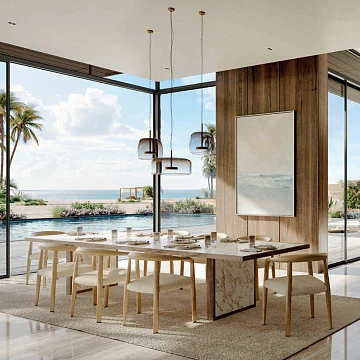 Новая резиденция Bay Residences с бассейнами, садами и кинотеатром, Dubai Islands, ОАЭ