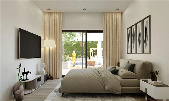 Новая резиденция Elysee Heights с бассейном, JVC, Дубай, ОАЭ