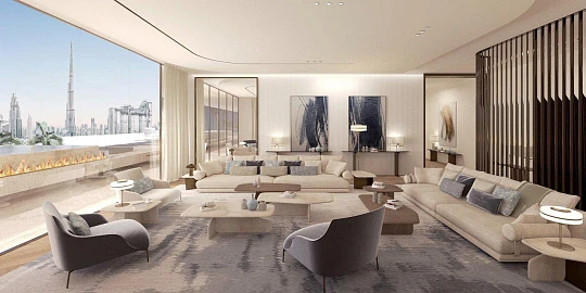 Новая резиденция Ritz Carlton Residences с бассейном и бизнес-центром рядом с Дубай Молл и Бурдж Халифа, Business Bay, Дубай, ОАЭ