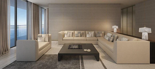 Новая резиденция Armani Beach Residences с собственным пляжем и бассейнами, Palm Jumeirah, Дубай, ОАЭ