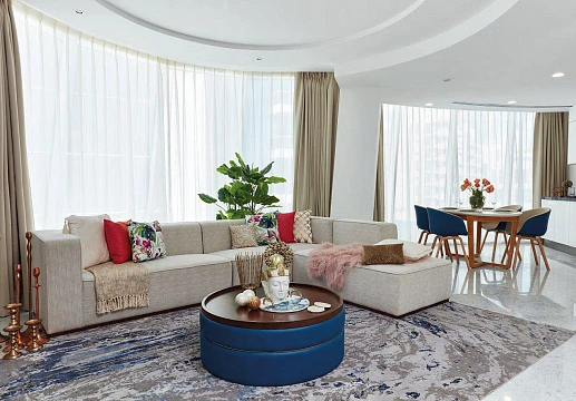 Резиденция The Pad с бассейном и зоной отдыха, Downtown Dubai, ОАЭ