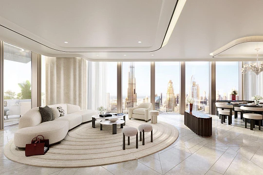 Элитная резиденция Baccarat Residences в самом центре района Downtown Dubai, Дубай, ОАЭ