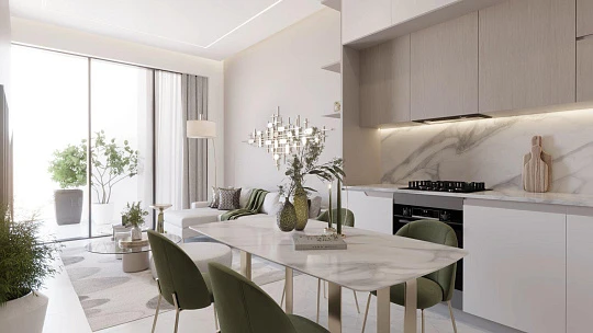 Элитная резиденция Ivy Gardens с бассейном и кинотеатром, Dubailand, Дубай, ОАЭ